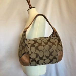 EUC Coach Purse. Nearly new condition. Tan & brown